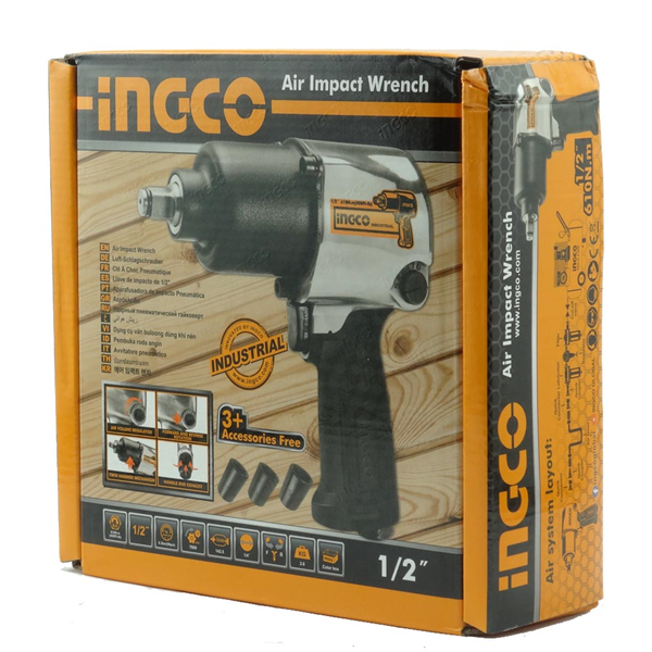 Ingco AIW12562 Air Impact Wrench 1/2inch