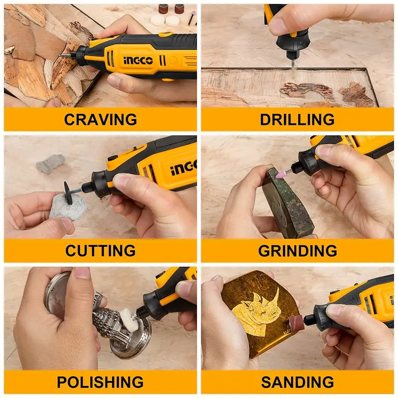 Ingco MG2008 Mini Grinder 150Pcs 200W
