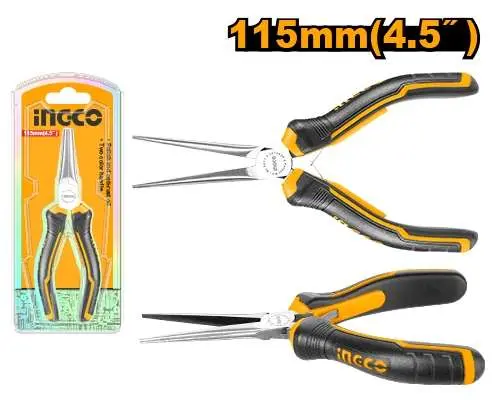 Ingco HMNNP08115 Mini Needle Nose Pliers 4.5 Inch