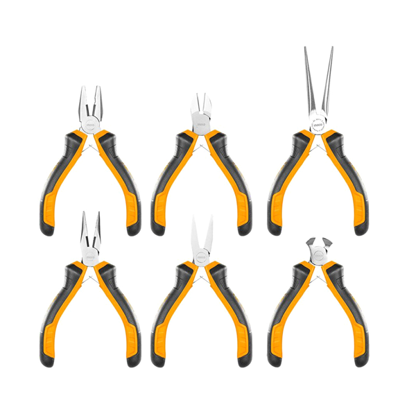 Ingco HMPS06115 6 Pcs mini Pliers Set