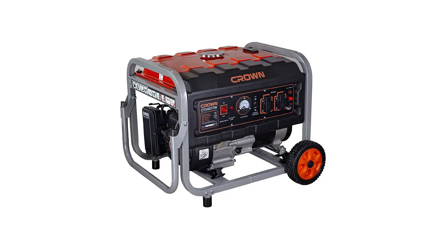 Crown Gasoline Generator 3kw