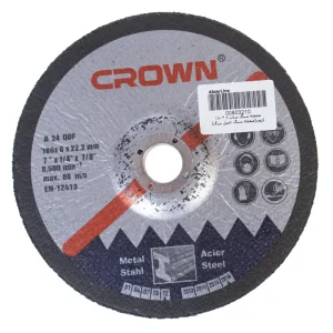Crown Metal Grinding Disc180×6×22.2 mm