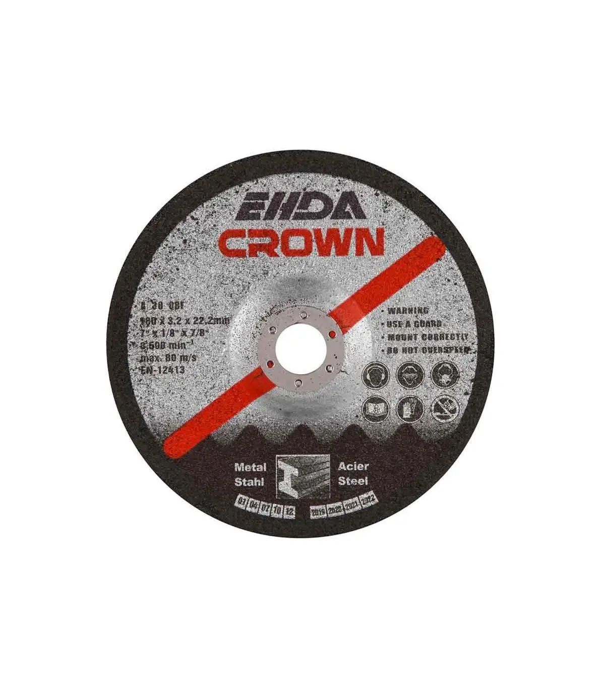 Iron mini cutting board crown 22/2* 180*3/2