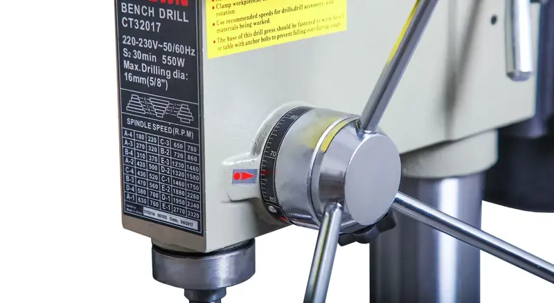crown ct32017 pillar drill 16 mm
