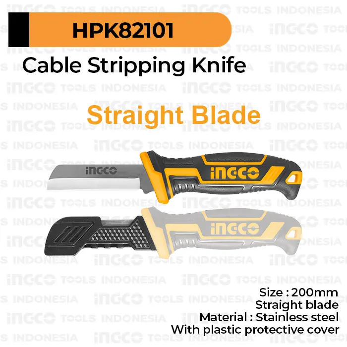 Ingco Electrician Knife Curved HPK-82101