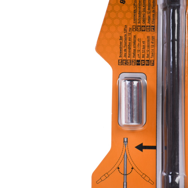 Ingco AKSDFL1208 Screwdriver Set 12 Pcs