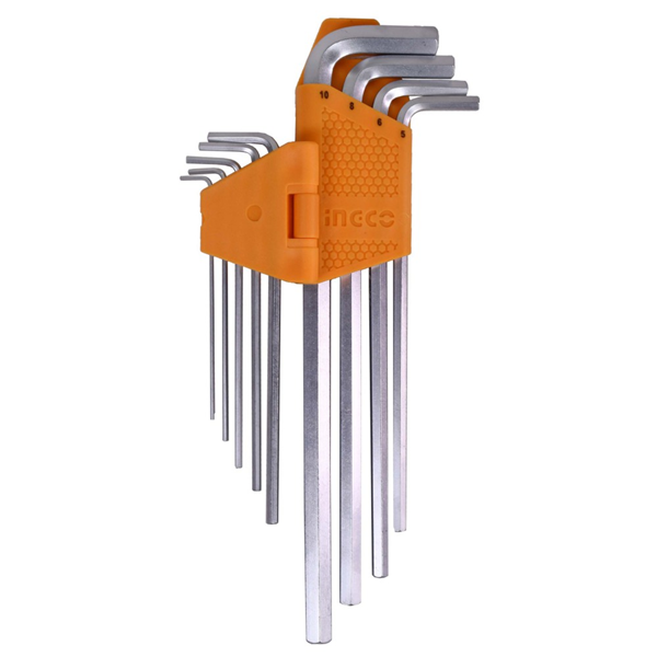 Ingco HHK11092 9pcs Hex Allen Key Wrench Set