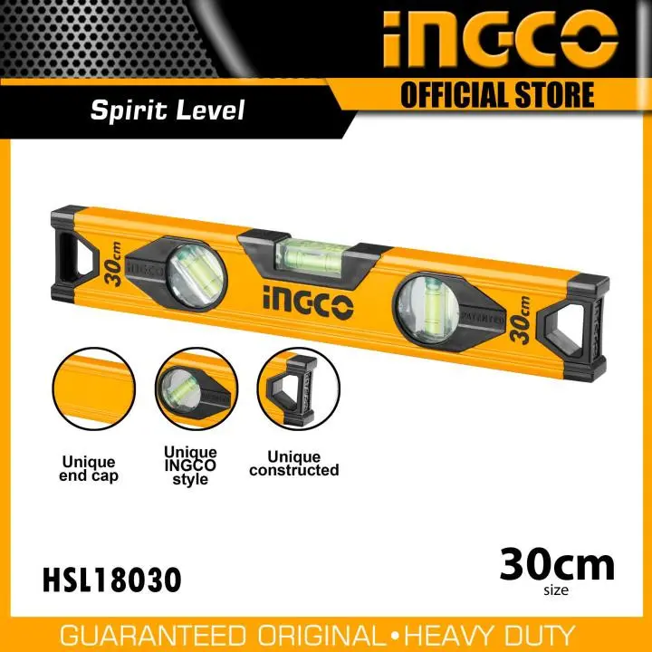Ingco Type Spirit Level Model Number: HSL18030