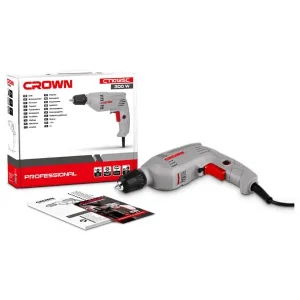 دریل برقی 300 وات 6 میلی متر کرون مدل CT10125C