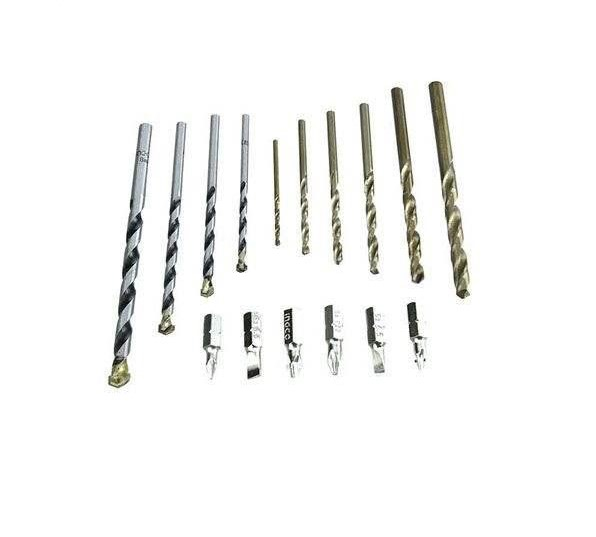INGCO 16 Pcs Drill Bits Screwdriver Bits Set AKSDB9165