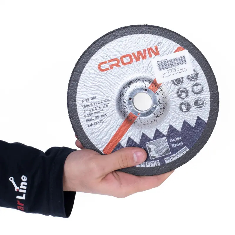 Crown Metal Grinding Disc180×6×22.2 mm