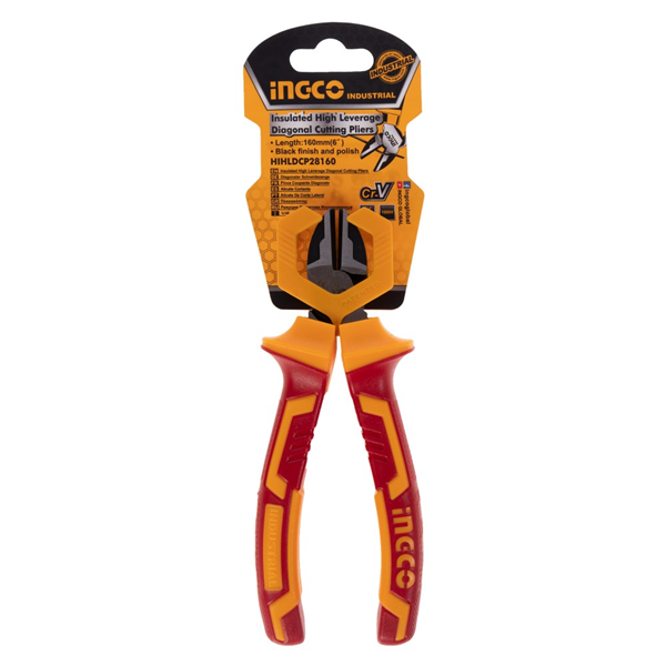 Ingco HIHLDCP 28160 Insulated High Leverage Diagonal Cutting Pliers