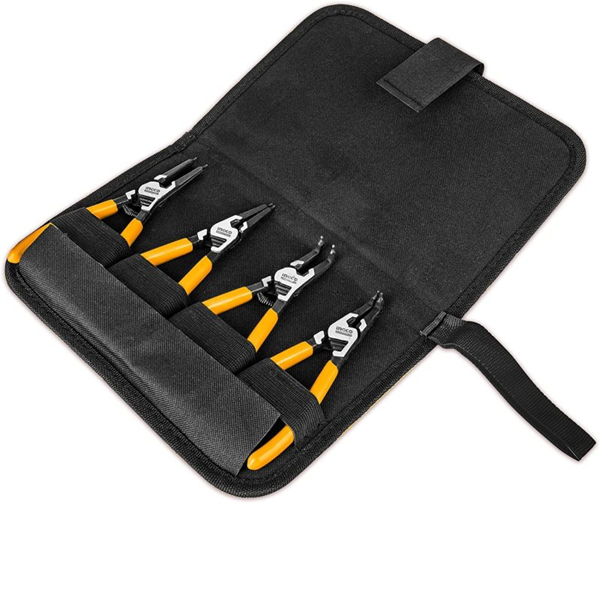 Ingco HCCPS26125 4Pcs Circlip Plier Set