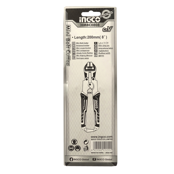 INGCO HMBC0808 Mini Bolt Cutter 8 inch