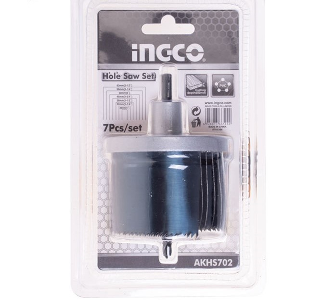 INGCO 7PCS HOLE SAW SET