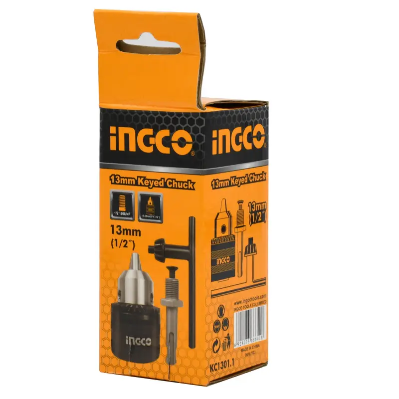 INGCO 13mm Key Chuck with Adaptor KC 1301.1