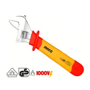 آچار فرانسه عایق برق اینکو مدل HIADW101 سایز 10 اینچ