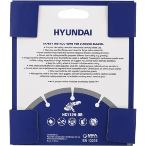 صفحه گرانیت بر سایز 115 میلیمتر هیوندای مدل HC 112H-DB