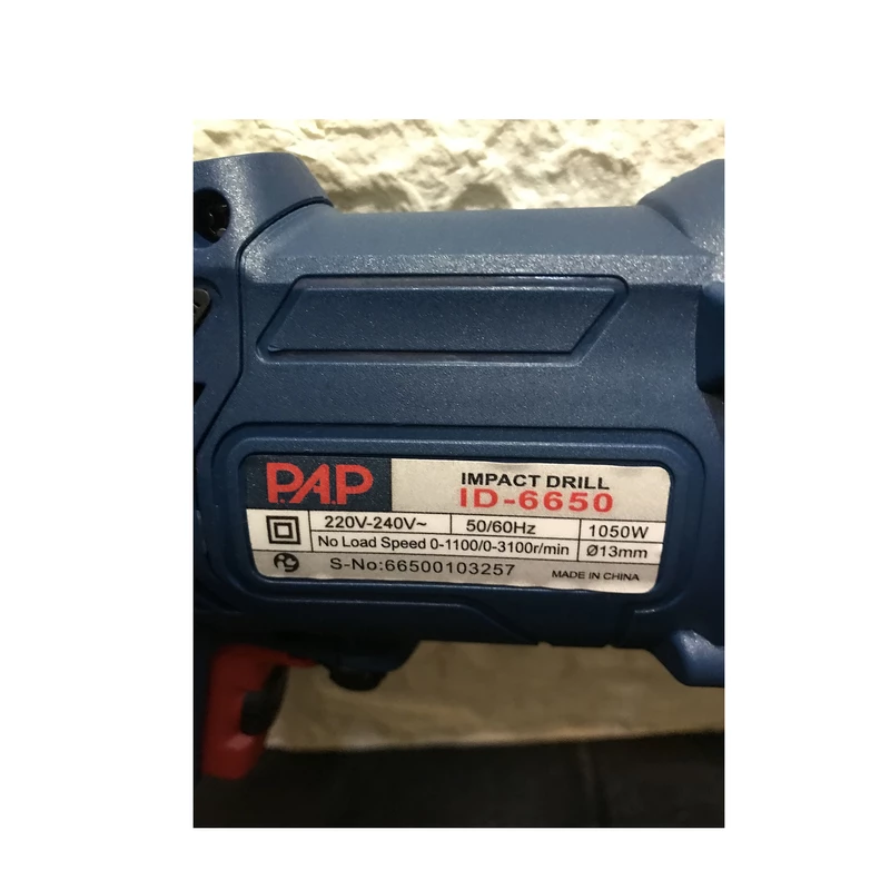 pap gearbox hammer drill 1050 w id 6650