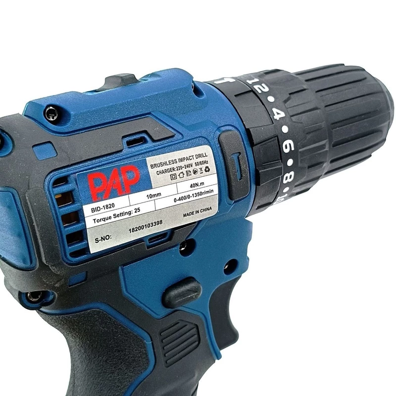 Cordless Driver Drill BID 1820 PAP