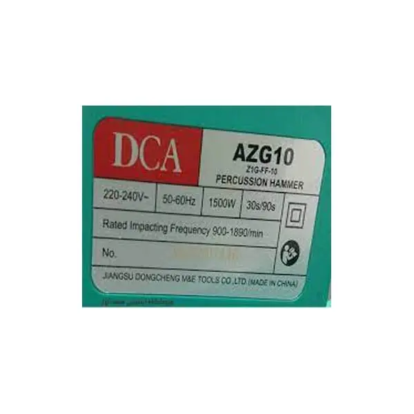 Percussion Hammer AZG10 DCA