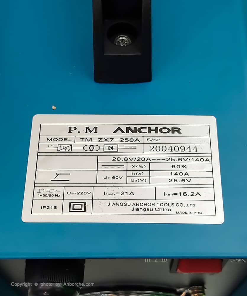Anchor pm250m Welding Inverter