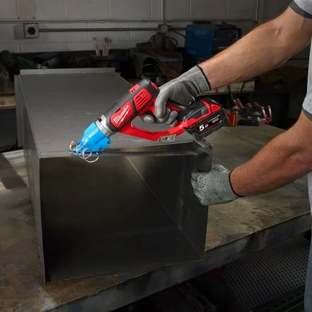 MILWAUKEE Cordless sheet metal scissors mb18bms20-0