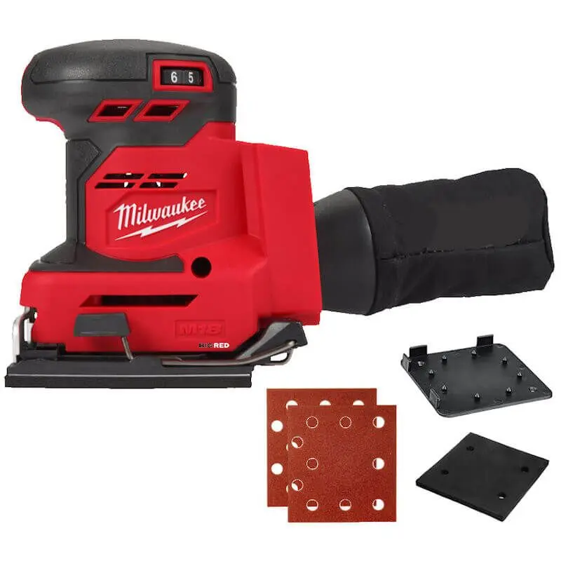 MILWAUKEE M18BQSS-0 M18 ORBITAL 1/4 SHEET SANDER