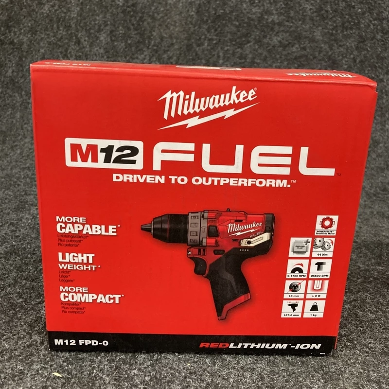 MILWAUKEE Tow speed cordless drill m12fdd-0