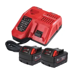باتری و شارژر میلواکی مدل M18NRG-502