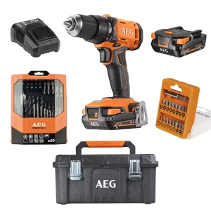 دریل چکشی aeg مدل BSB18G4-202C