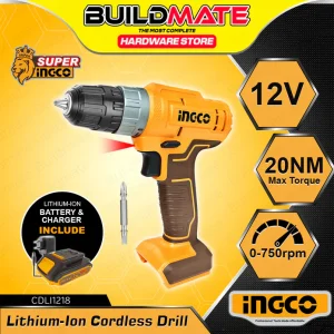 دریل پیچ گوشتی 12 ولت شارژی اینکو CDLI1218