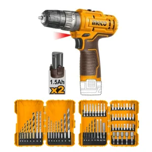 پک دریل پیچ گوشتی شارژی و دست مته اینکو COSLI23114