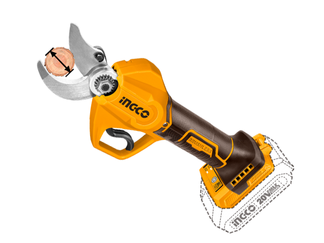 Brushless rechargeable scissors 20 V Inco model CSSLI20308