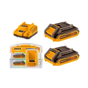 P20S 20V Lithium-Ion Battery and Charger Kit FBCPK1222 ingco