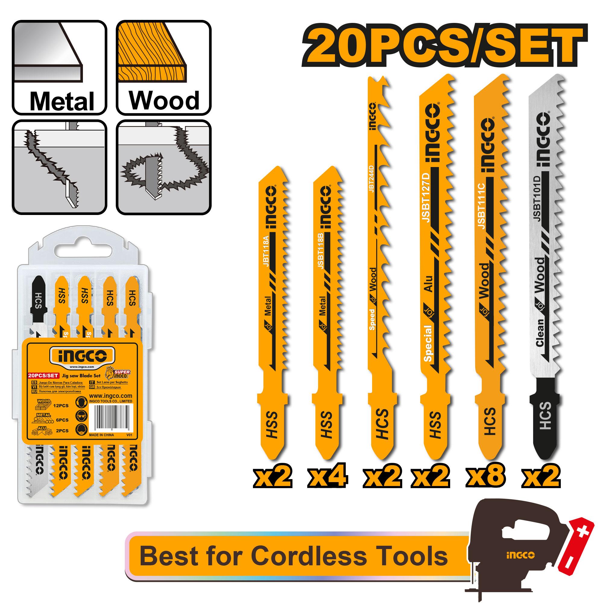 set tigh amud bar 20 adadi inko madel - JSBT2001